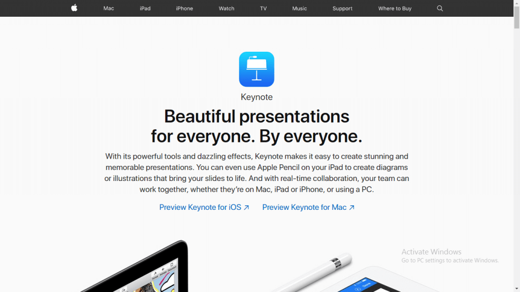 Update keynote on mac